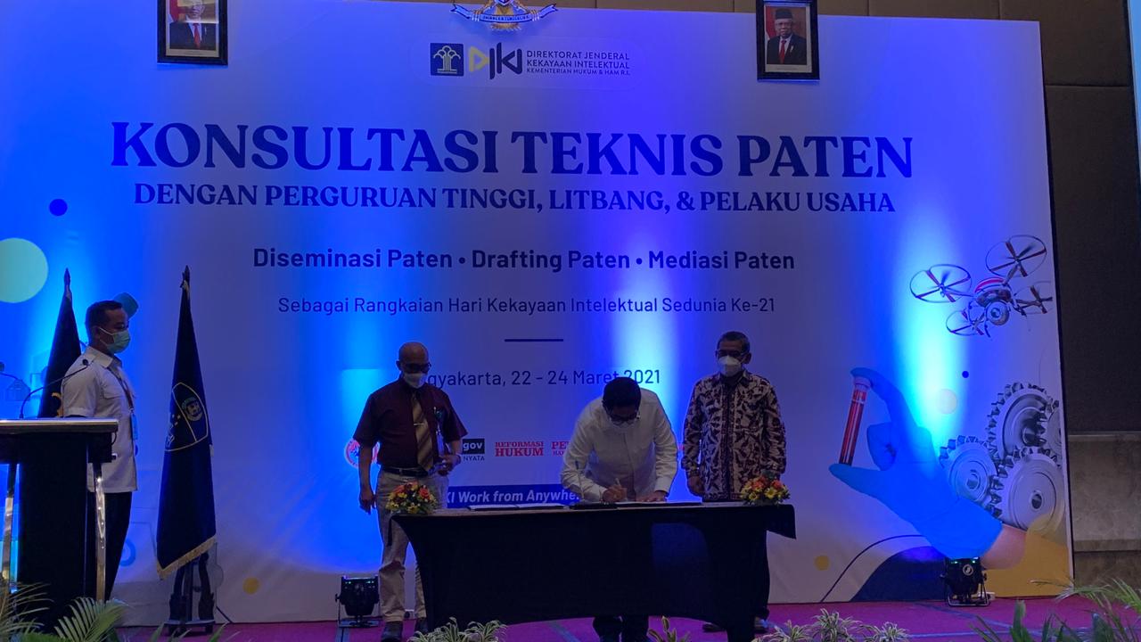 Perjanjian Kerjasama antara UAD dan DJKI